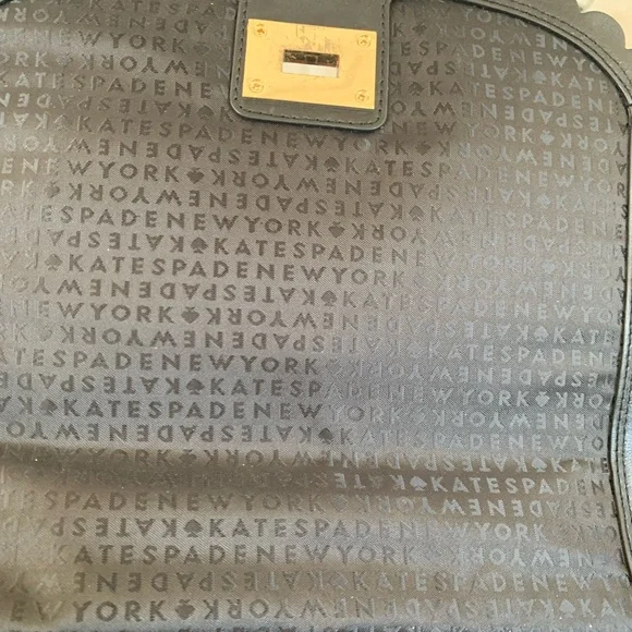 EUC kate spade Jazmin Maple Court Black Leather Purse - Picture 9 of 11